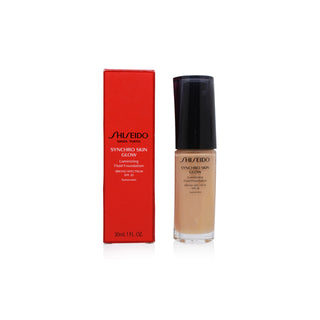 SHISEIDO/SYNCHRO SKIN GLOW LUMINIZING LIQUID FOUNDATION SPF 20 (4