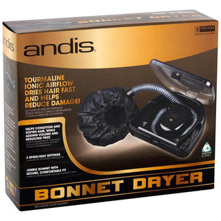 Andis Professional 40 Inch Flexible Hose Bonnet Hair Dryer Ionic 500 Watts